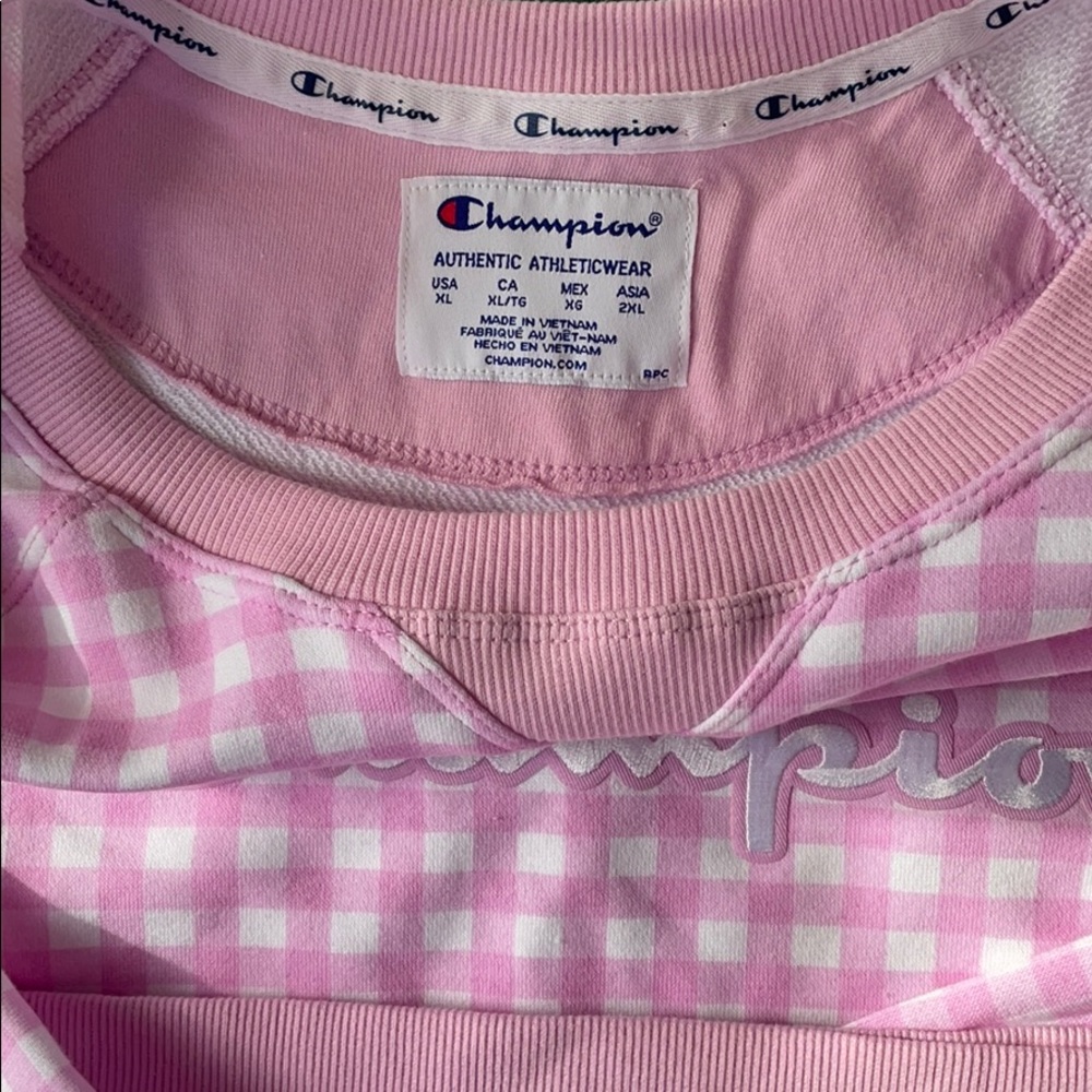 Champion Crew Neck- Rare Pattern - image 2